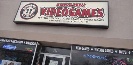 vintage gaming store
